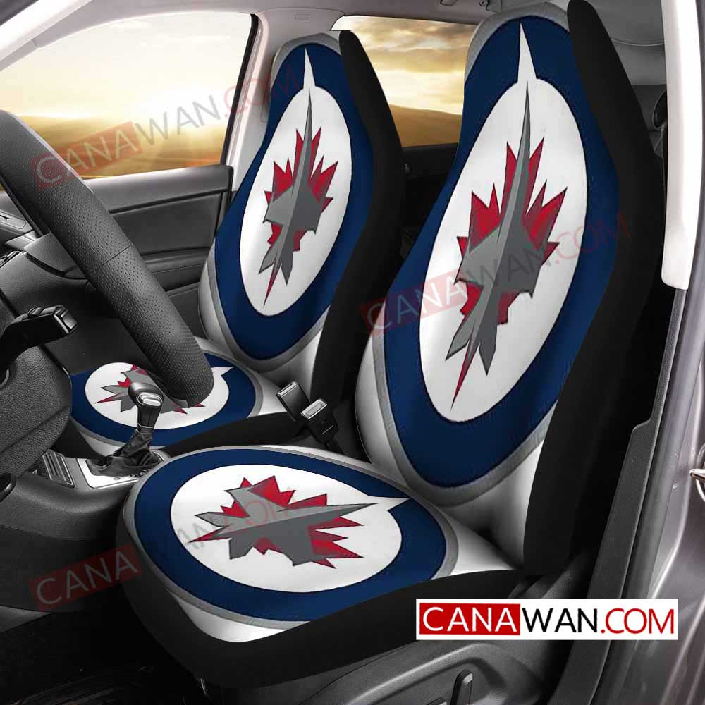 Winnipeg Jets Style171 3D Customized Personalized Car Seat Cover