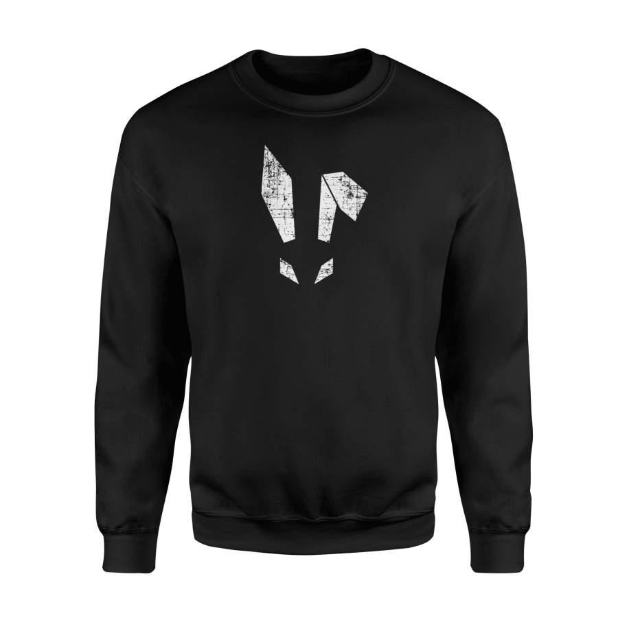 Bad Easter Bunny Geometric Grunge Look Men Woman Sweatshirt