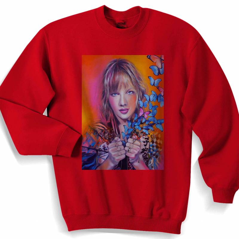 Taylor Swift Butterfly Art Sweater Sweatshirt