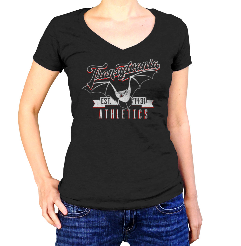 Women’S Transylvania Athletics Vneck T-Shirt