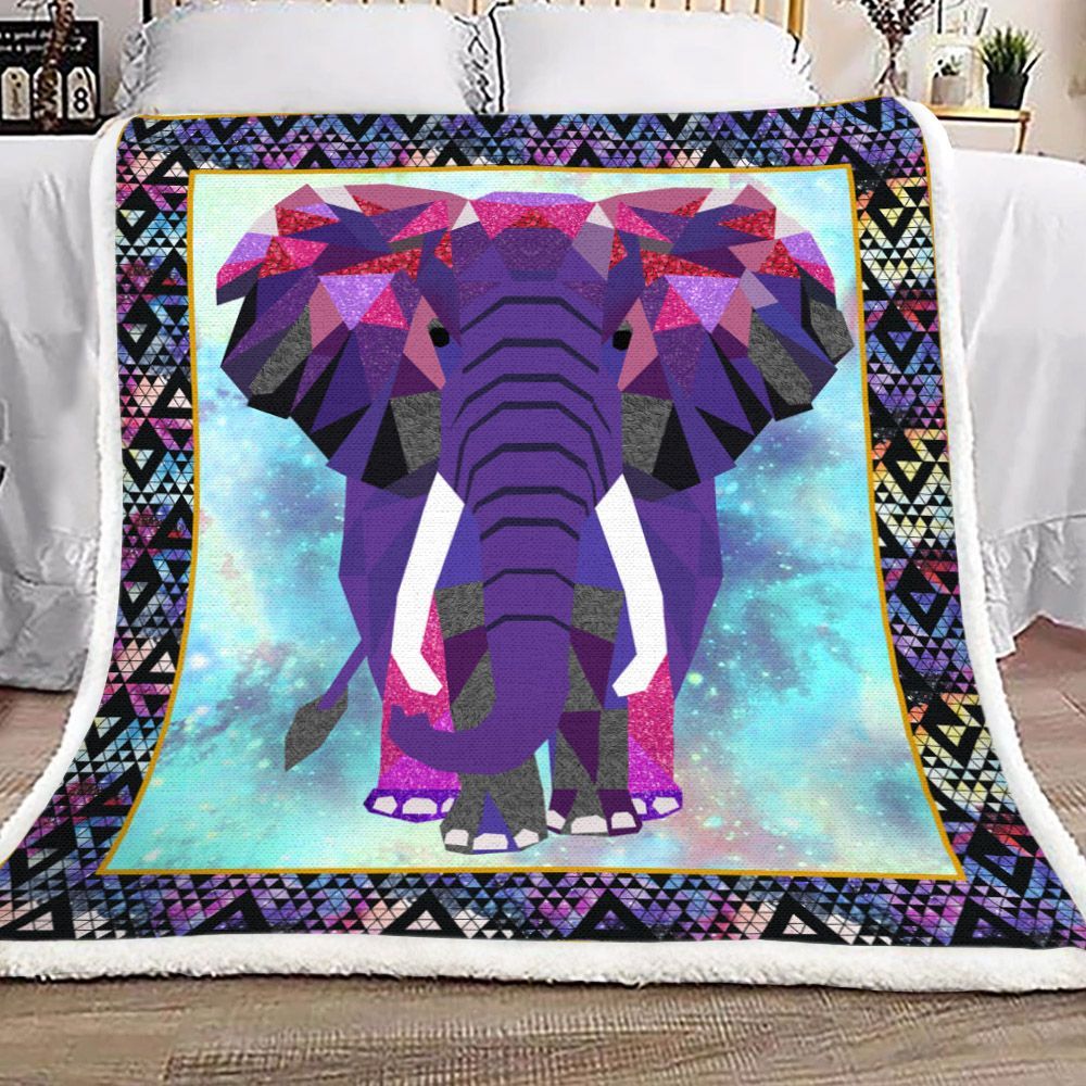 Elephant Yh25100576F Sherpa Fleece Blanket