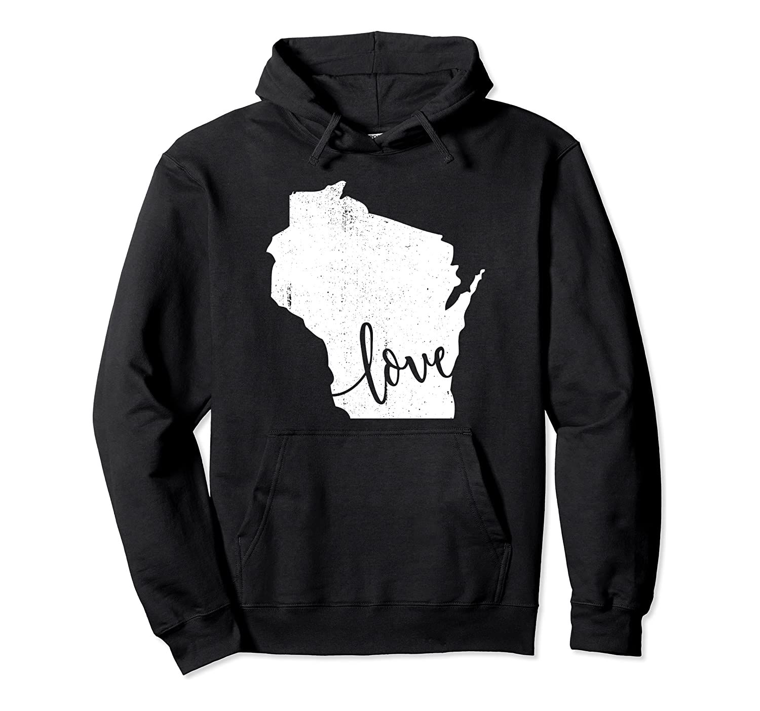 Wisconsin Hoodie Sweatshirt. Home State Pride Vintage Gift, T-Shirt, Sweatshirt