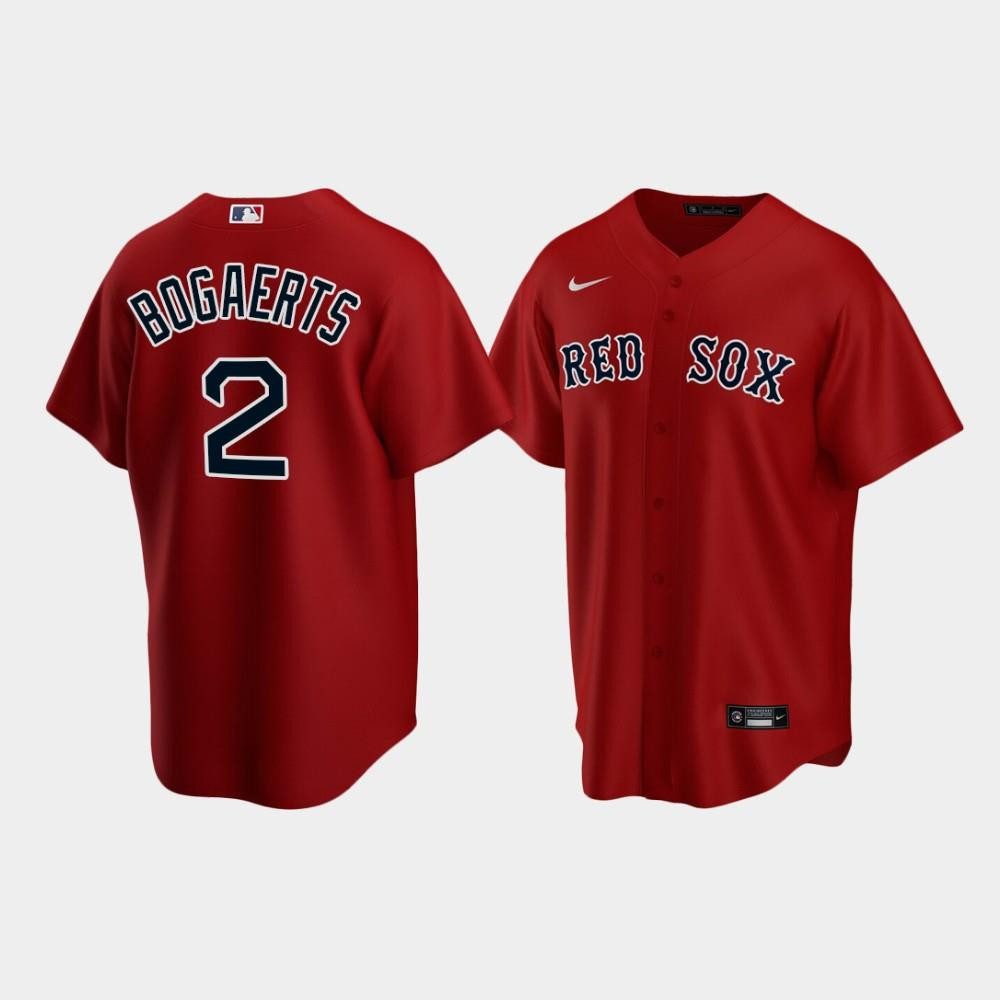 Youth Boston Red Sox 2 Xander Bogaerts Alternate Red Jersey