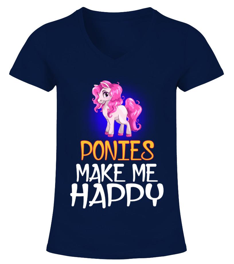 Ponies Animals Lover T Shirts C-Zc28Y