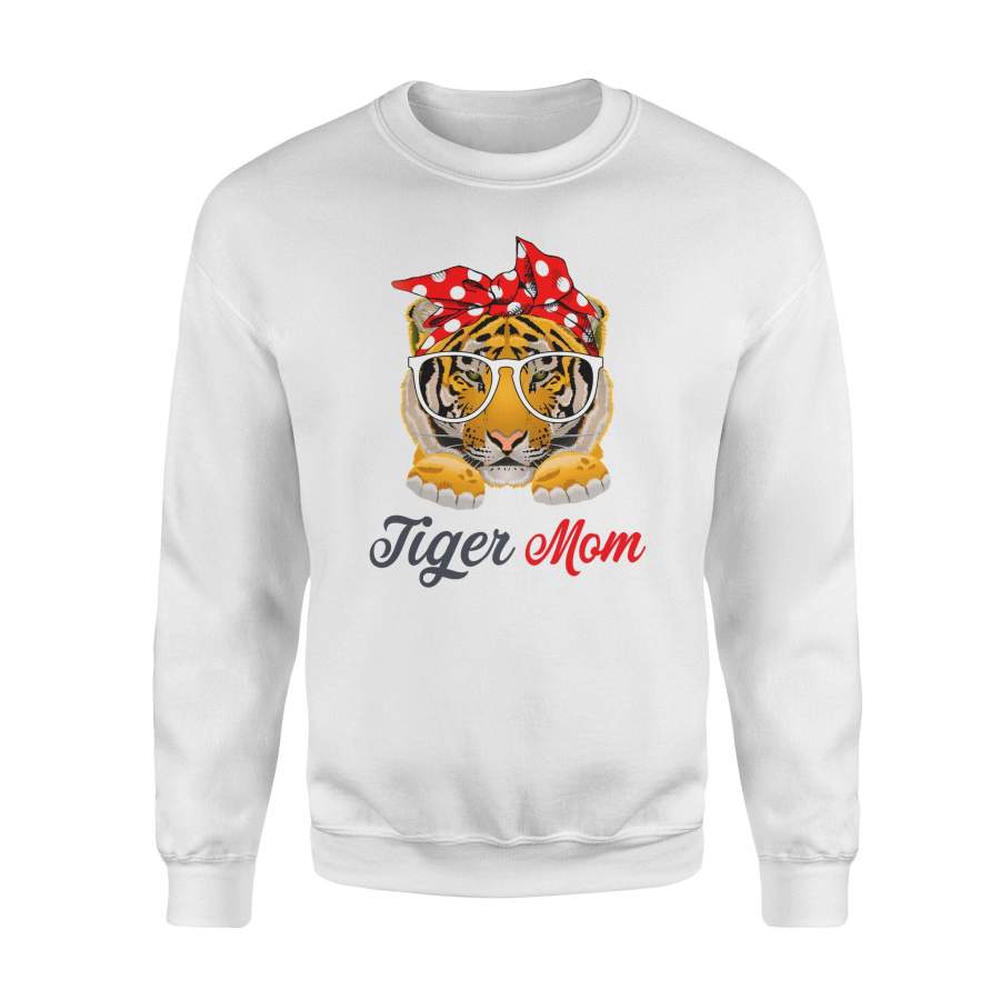 Tiger Mom Bow – Premium Fleece Sweatshirt