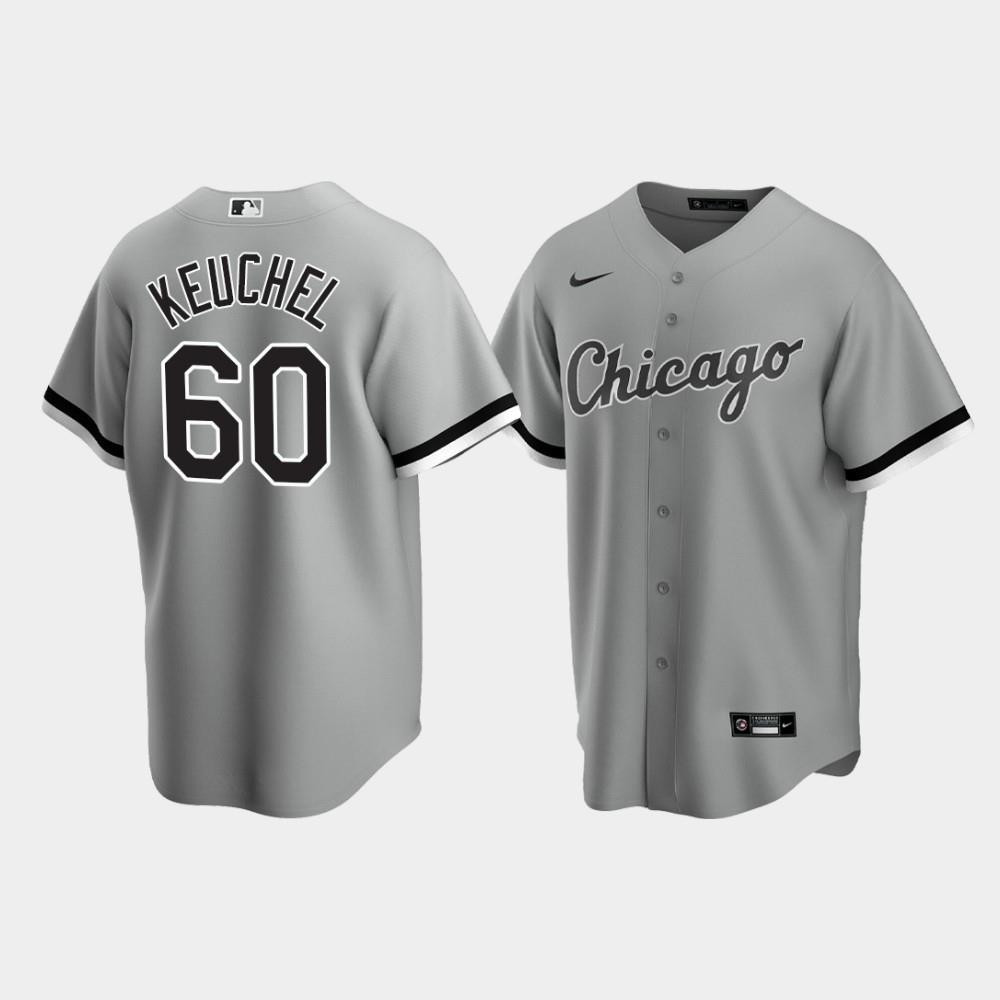 Chicago White Sox Dallas Keuchel 60 Men’s Gray Alternate Jersey