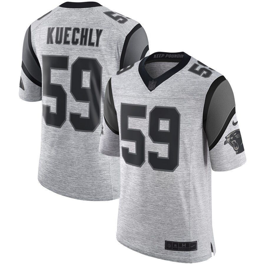 Luke Kuechly Carolina Panthers Gridiron Gray Ii Limited Jersey Gray 2019