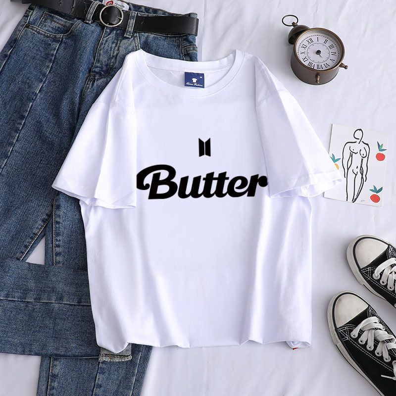 Butter Loose Candy Color T-Shirt