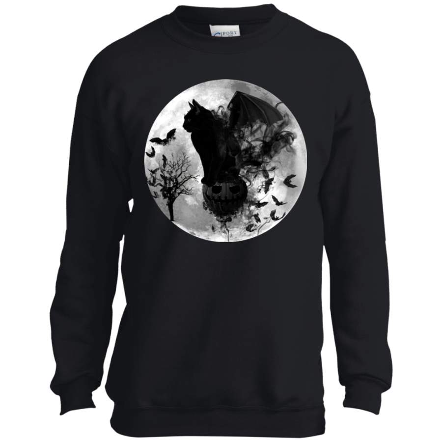 Halloween Samhain Batcat Youth LS shirt/Sweatshirt/Hoodie