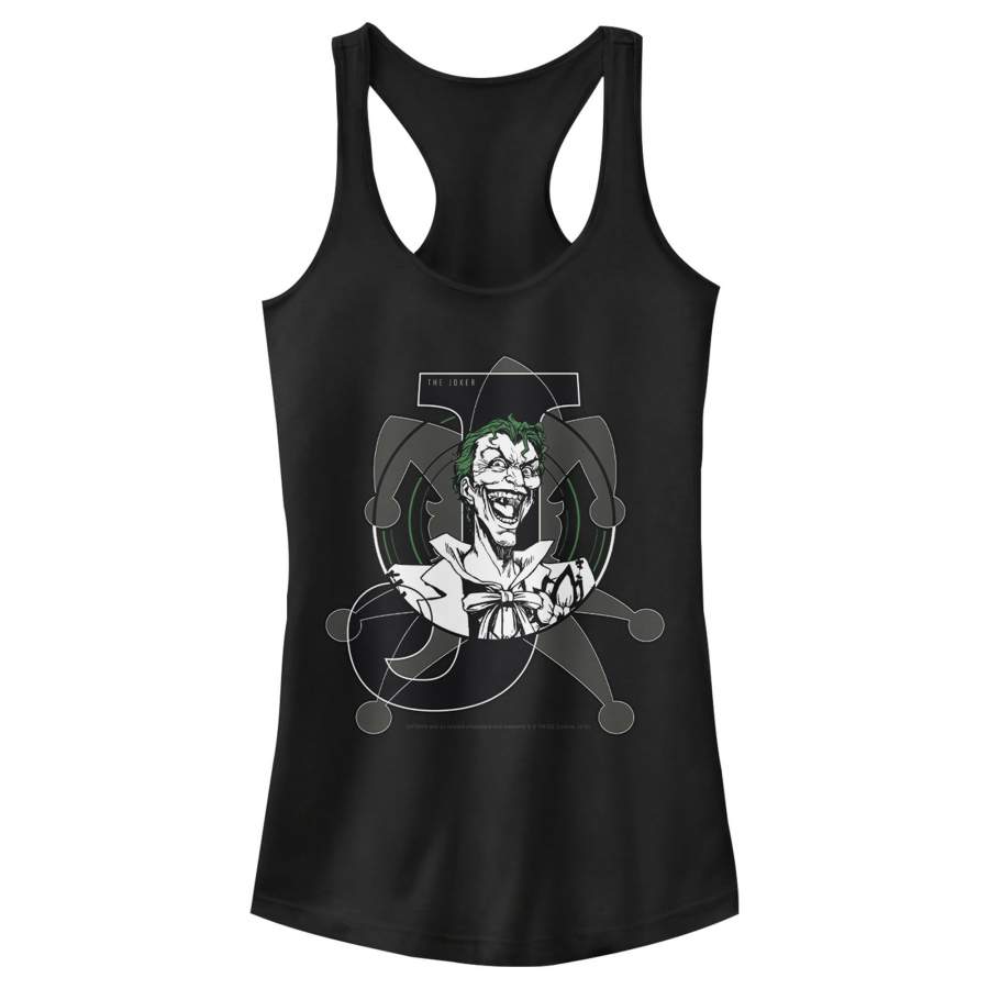 Batman Junior’s Joker Symbol  Racerback Tank