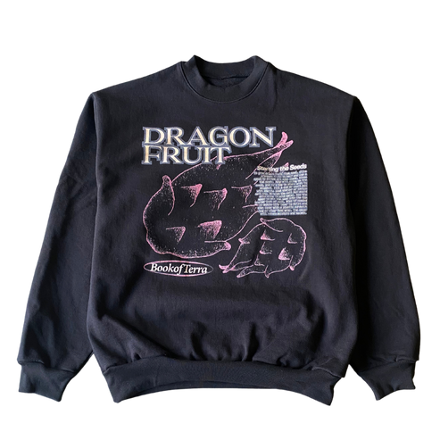 Dragonfruit Crewneck Sweatshirt Outfit  For Men  For Women