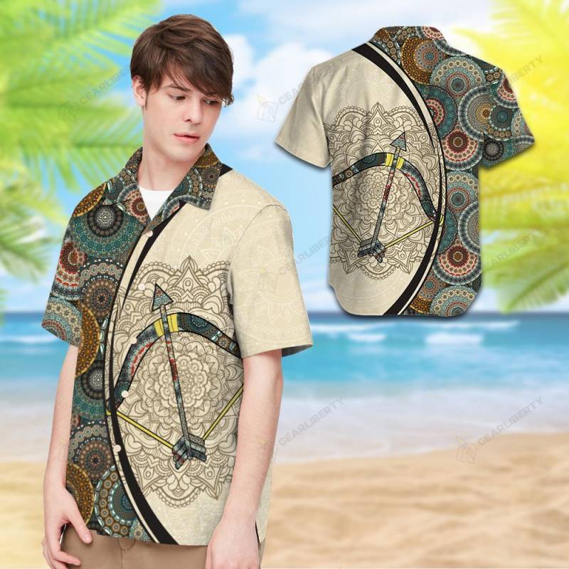 Archery & Mandala Hawaiian Shirt 0022 NHA0099