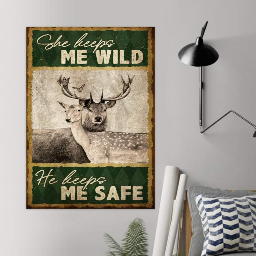 Hunting – Keep Me Wild Keep Me Safe – Poster