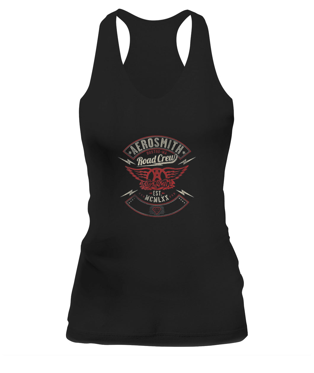 Aerosmith – Road Crew T-Shirt – Women’S Tank – Racerback