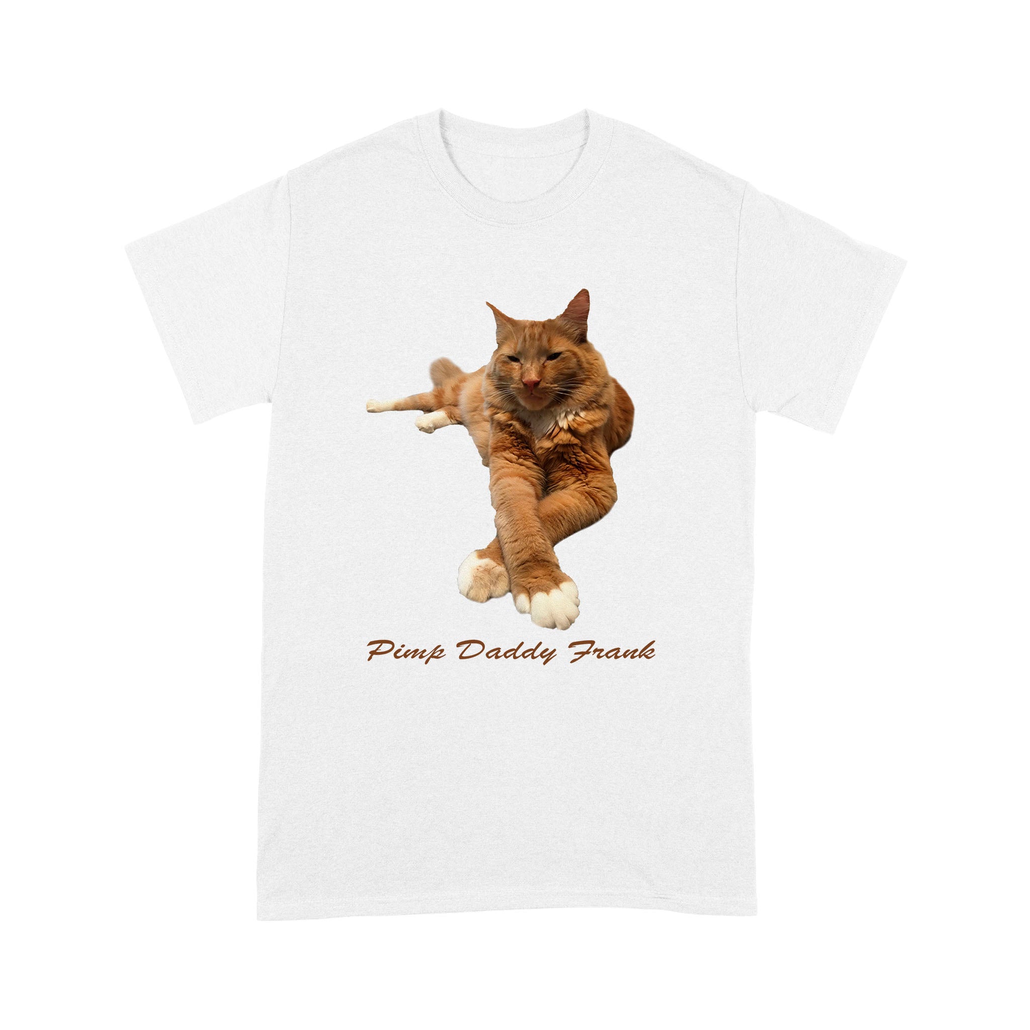 Pimp Daddy Frank –  Custom Illustrated Pet Personalized – T- Shirt