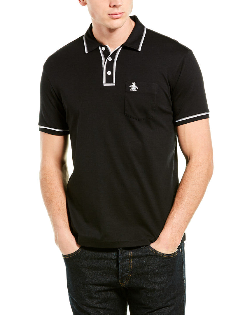 Original Penguin 3D Earl Pique Polo Shirt