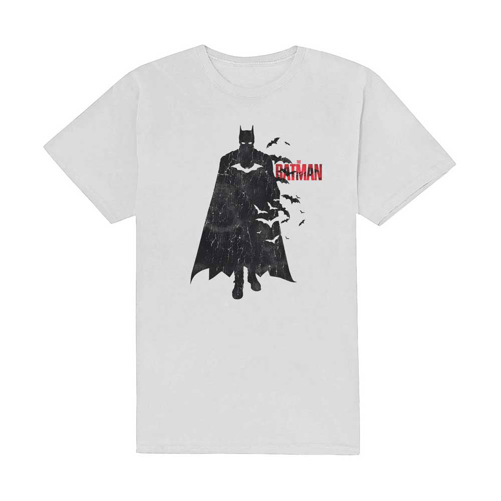 The Batman Distressed Figure Slim Fit T-Shirt