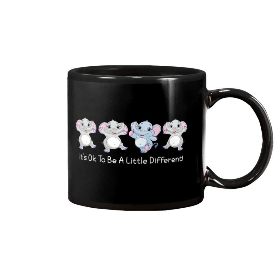 It’s Ok To Be A Little Different For Elephant Lovers Mug