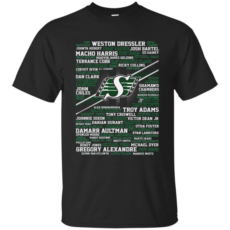 AGR CFL Football All Players Team Saskatchewan Roughriders T-Shirt