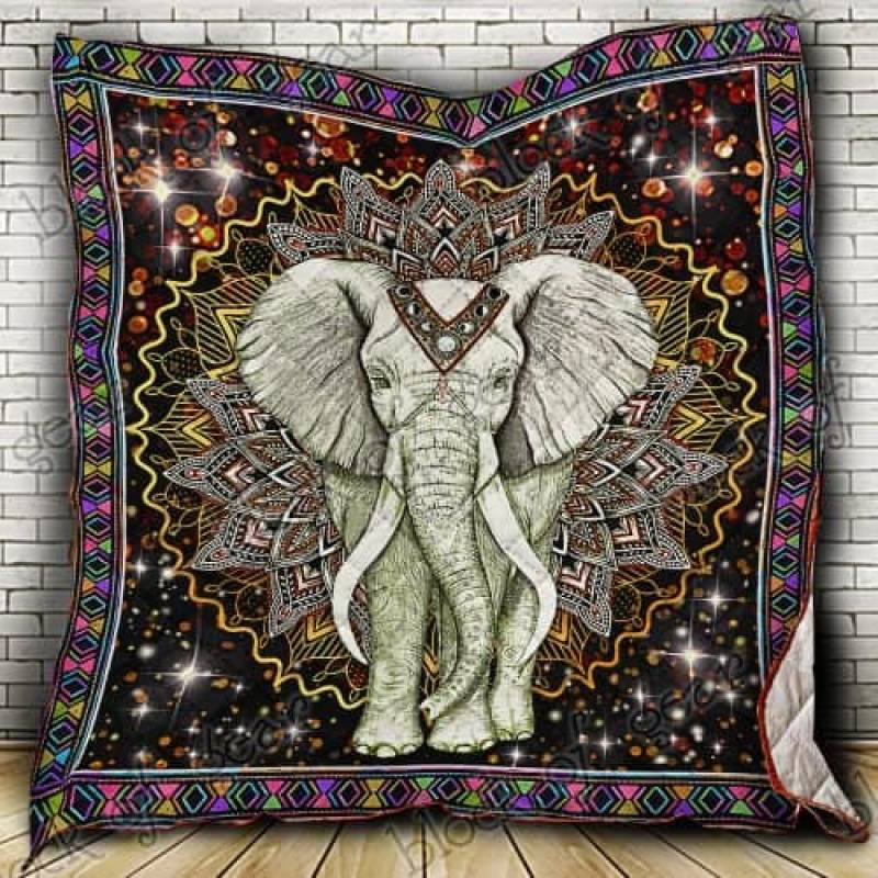 Boho Elephant Quilt TTL210 Block Of Gear™