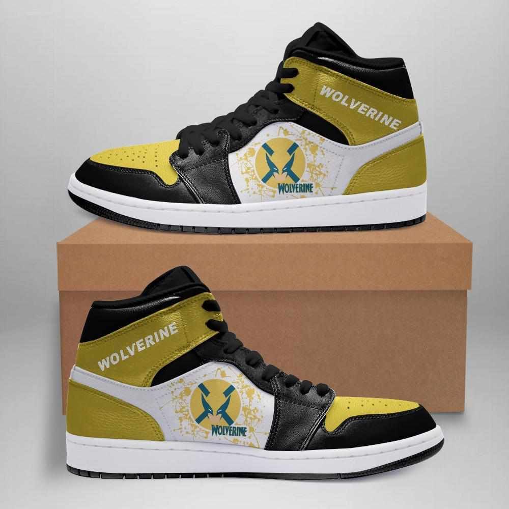 Wolverine Marvel 3 Air Jordan Shoes Sport Custom Sneakers