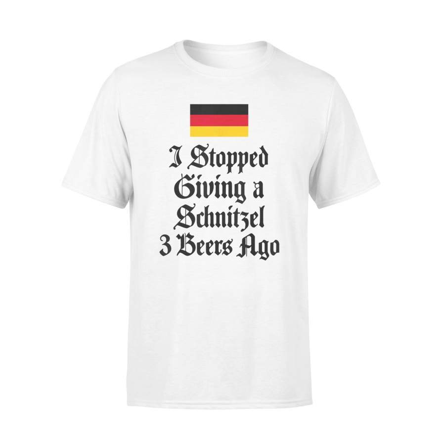 Octoberfest Schnitzel T Shirt German Beer Drinking Tee – Standard T-shirt