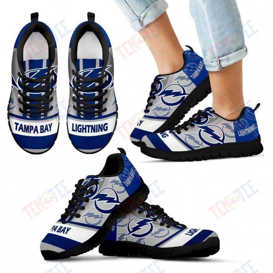 Mens Womens Tampa Bay Lightning Sneaker Three Impressing Point Of Logo Sneaker Running Shoes For Men Women TDT984