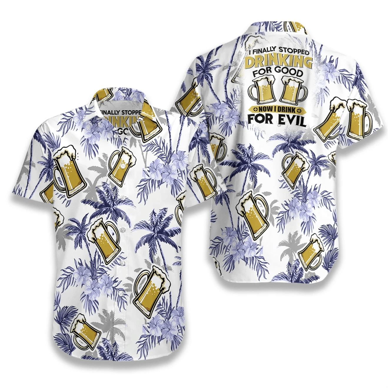 Discover Cool Hawaii Aloha Shirts Beer Coconut Tree Ha36938