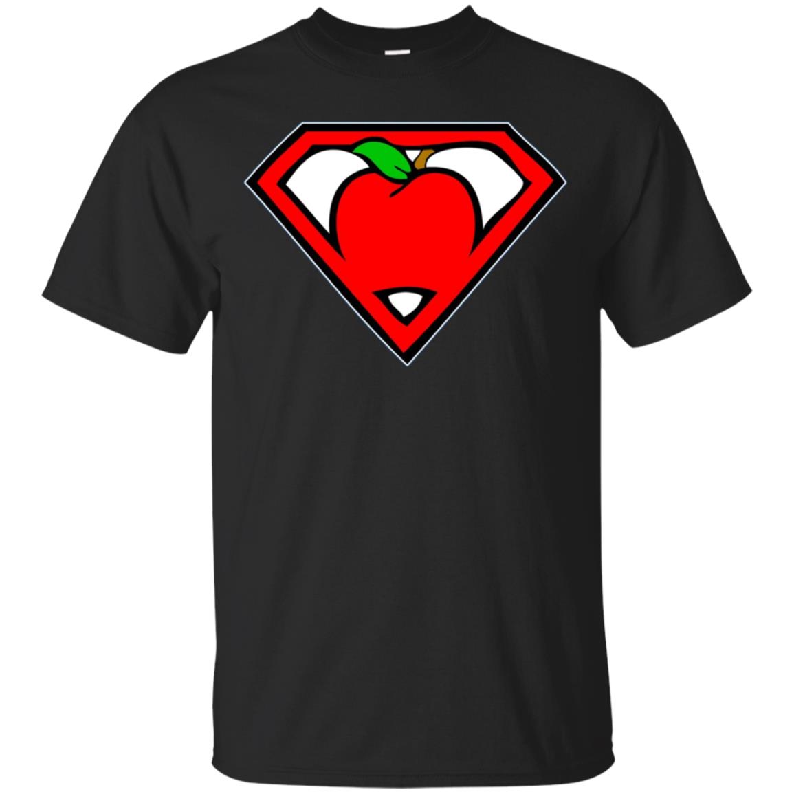 Super Teacher Shirt Superhero Shirt Apple Shirt Ripped Shirt