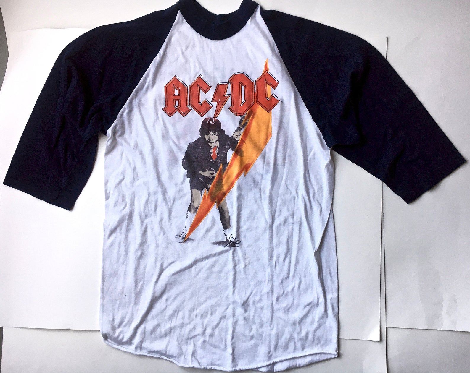 Vintage 1970S Acdc High Voltage Shirt Ac/Dc