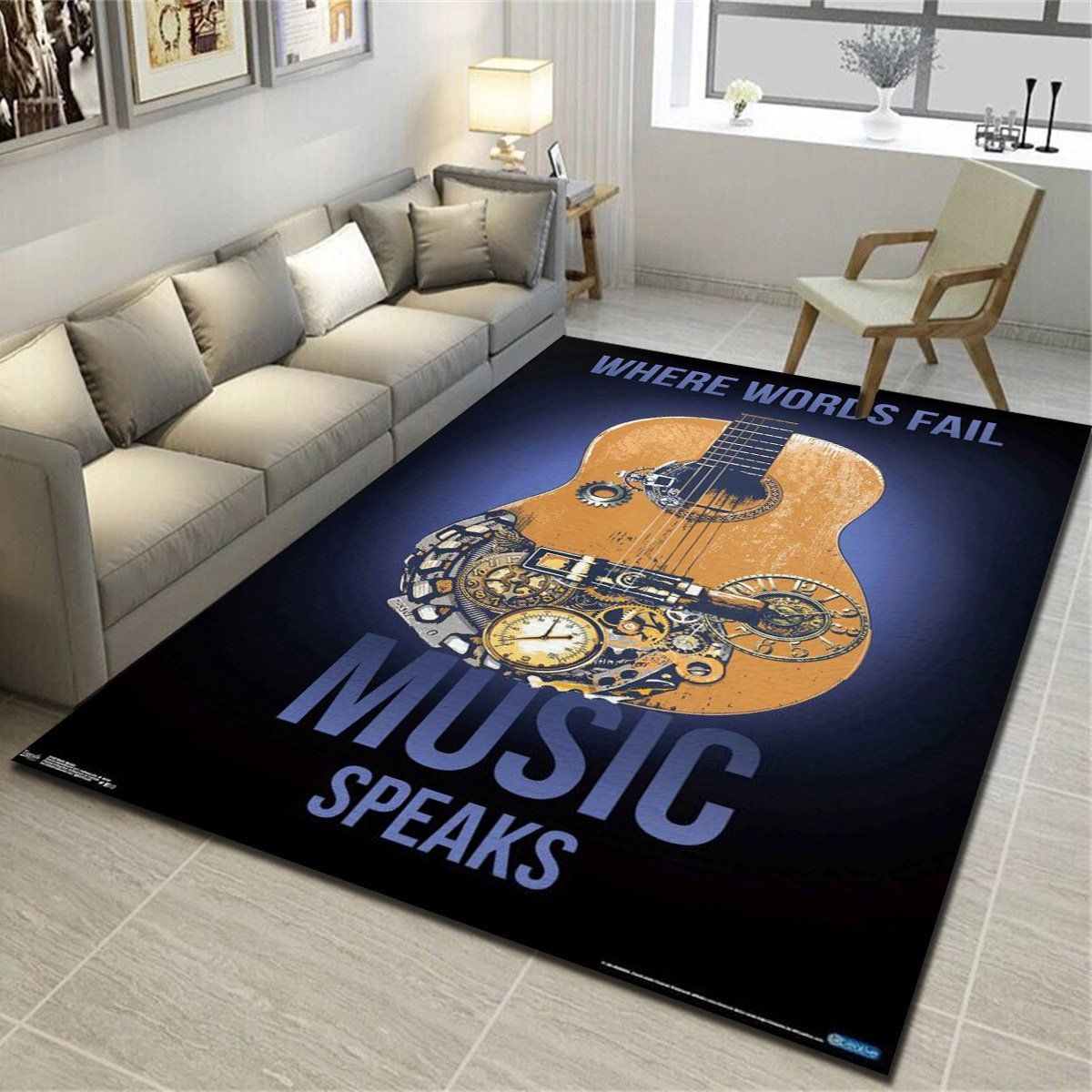 Music Speaks Rugs, Living Room Carpet