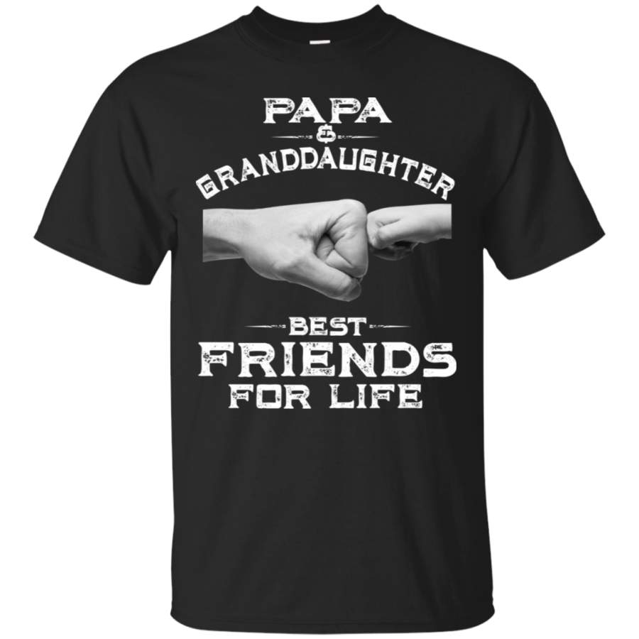 Papa and Granddaughter Best Friends For Life Cute Shirt