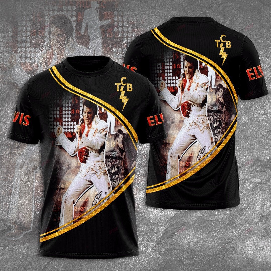 Elvis Presley 3D T-Shirt 3Ts-V7E3