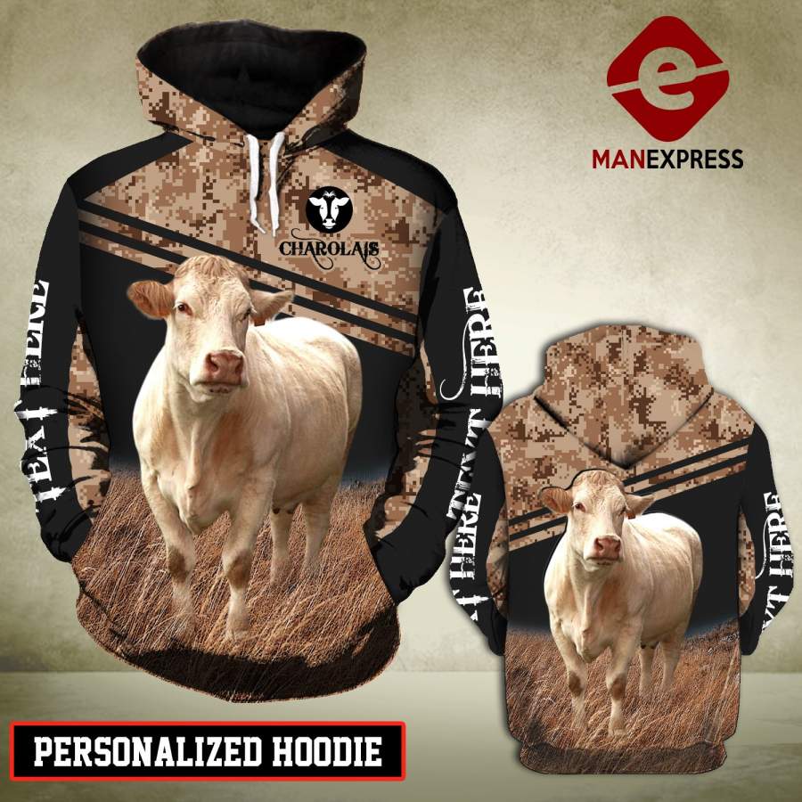 VH CUSTOMIZE CHAROLAIS 2412 3D ALL PRINT HOODIE