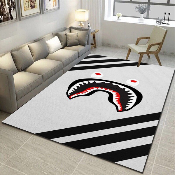 Bape Insprired Rug, Living Room Bedroom Carpet, Floor Mat