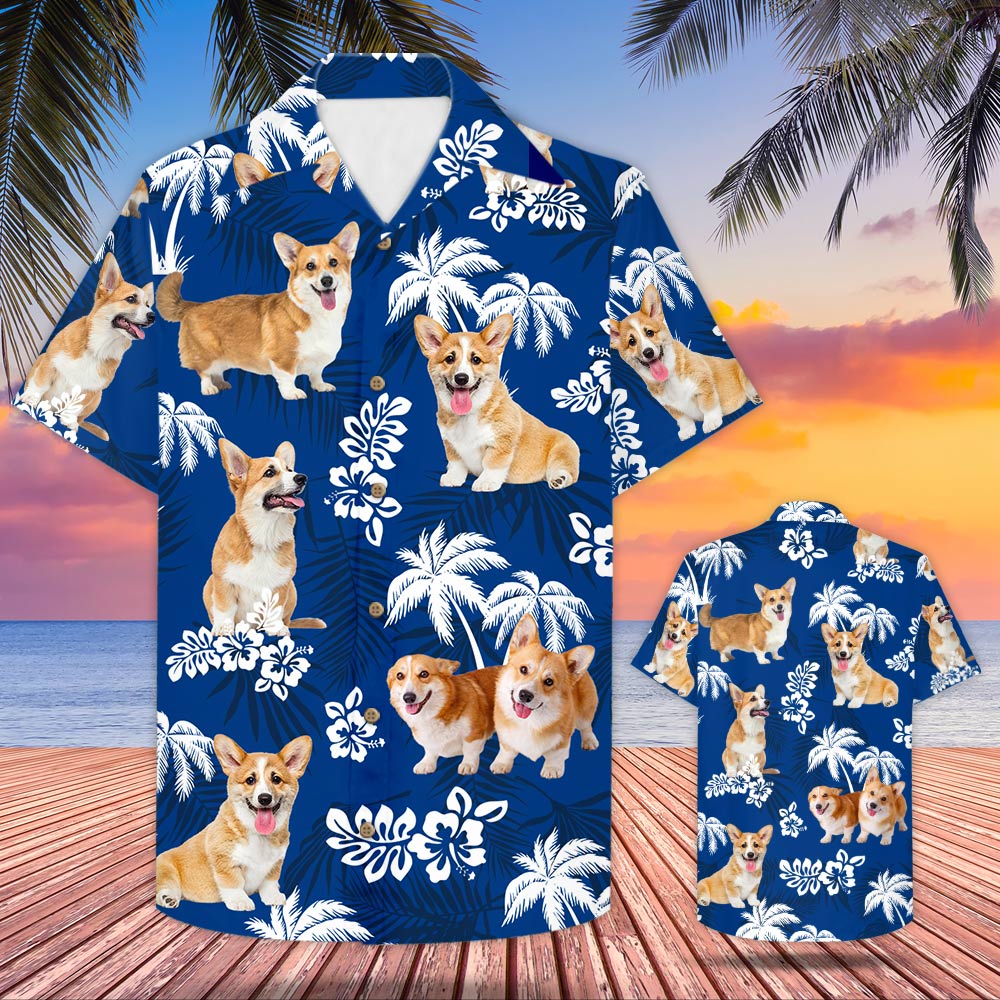 Corgi Hawaii Shirt For Dog Lovers Ha109847