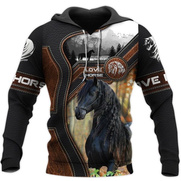 Love Horse 3D All Over Printed Shirts Tr1505204S