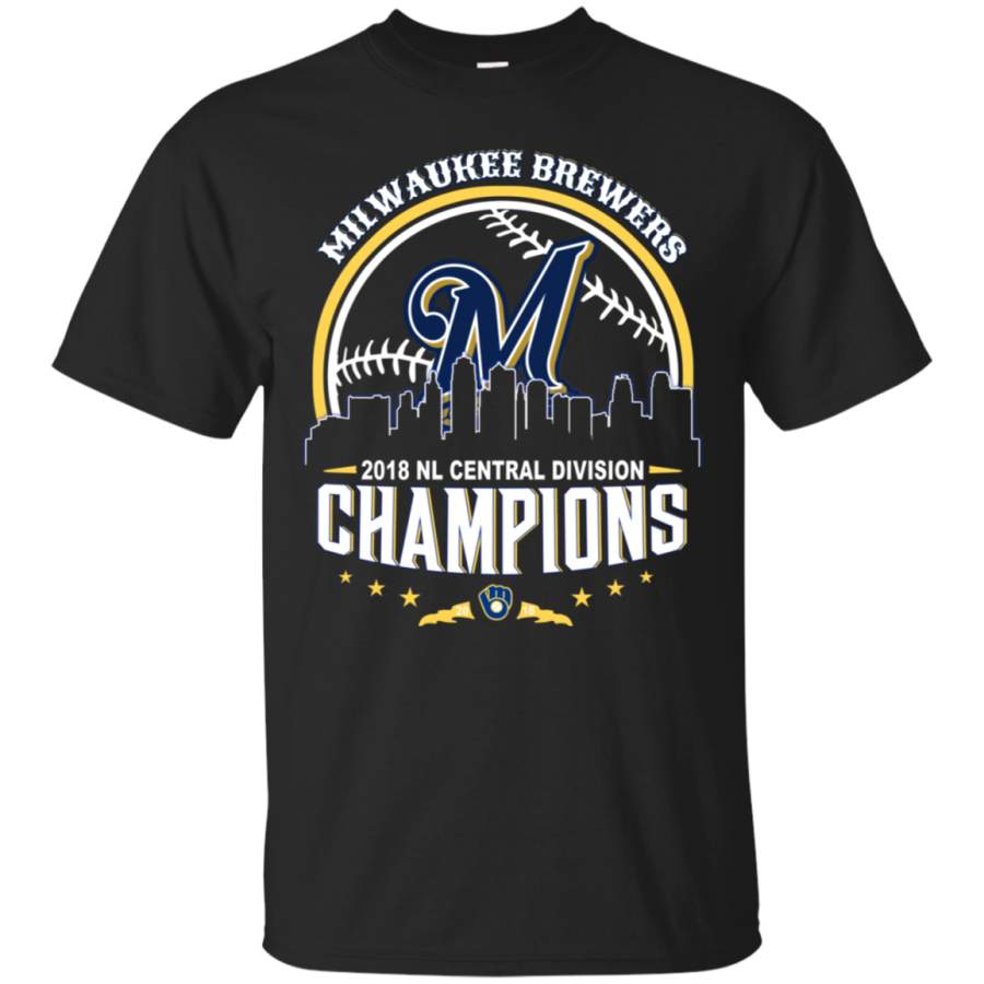 AGR Milwaukee Brewers 2018 Nl Central Division Champions Shirt