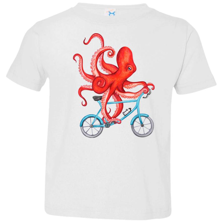 AGR Cycling octopus Toddler Jersey T-Shirt