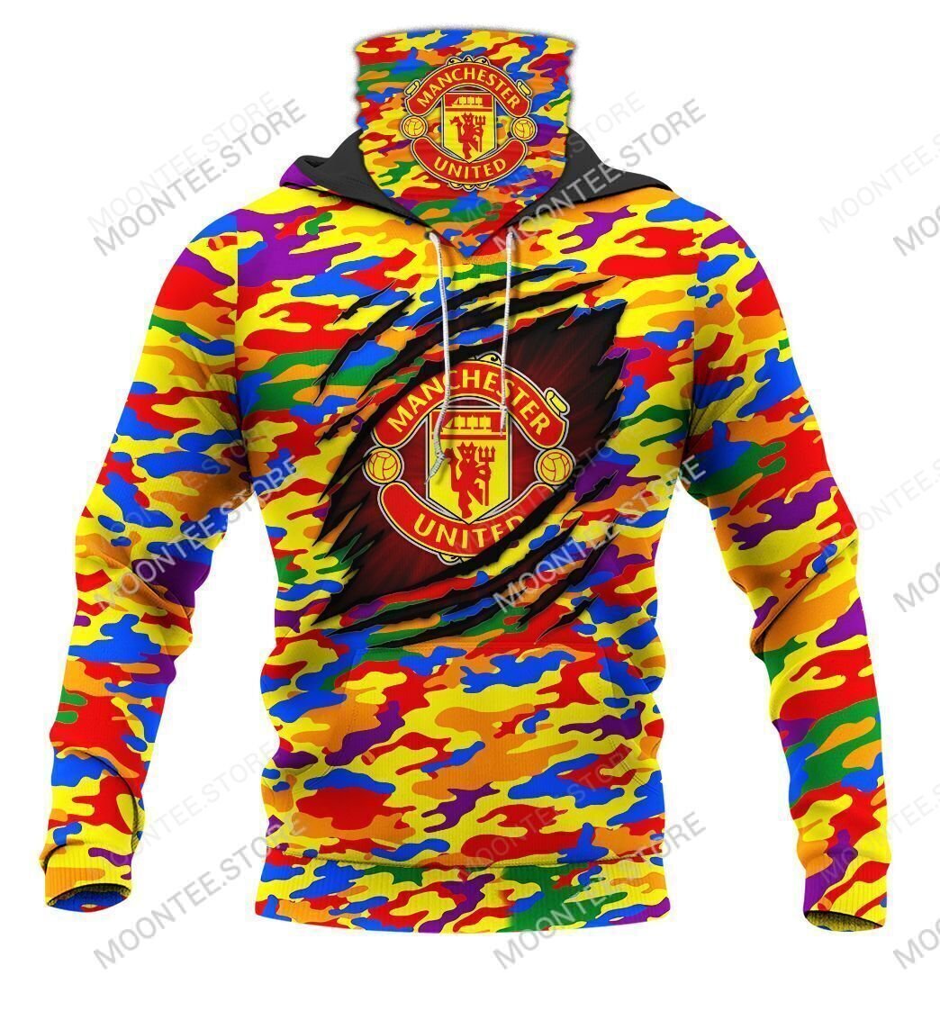 01Manunited006 | Color Camouflage | CUSTOMIZE YOUR NAME & NUMBER | HOT SALE 3D PRINTED