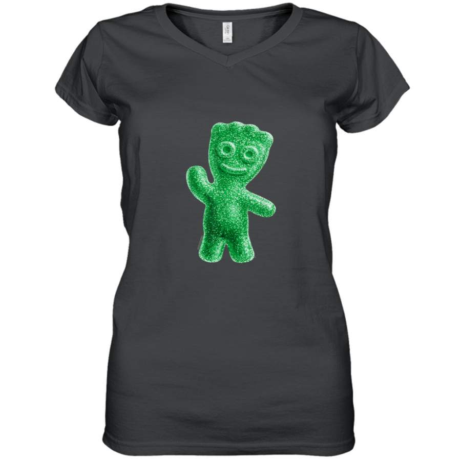 Sour Patch Kids Candy Green shirt Women’s V-Neck T-Shirt