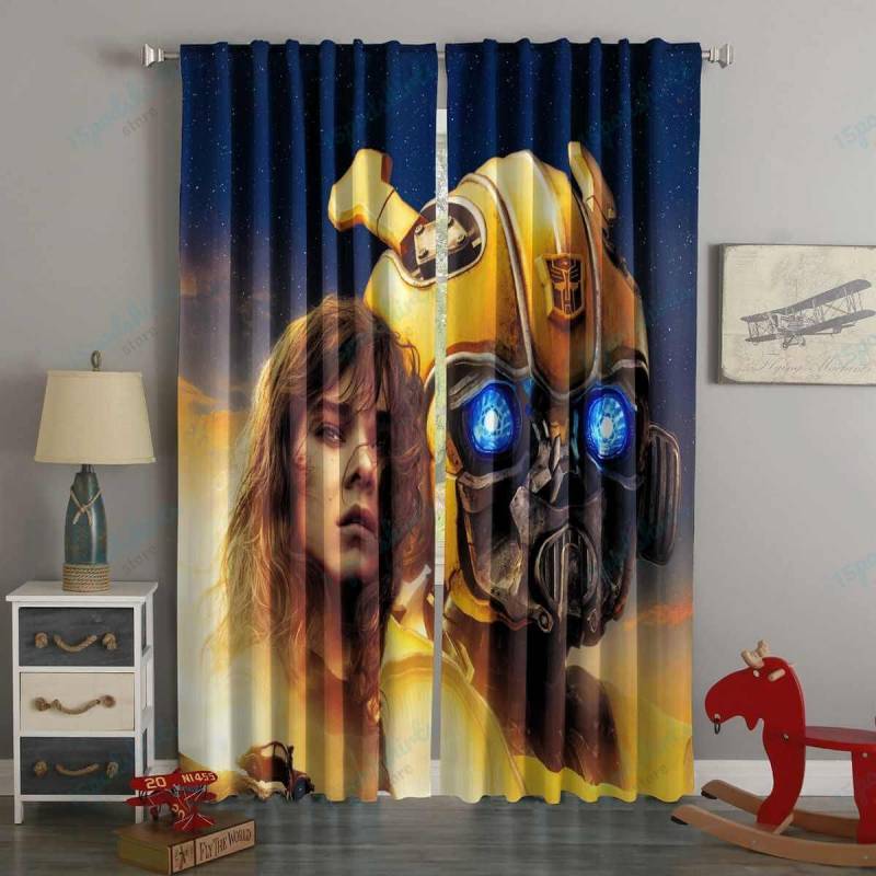 3D Printed Bumblebee Style Custom Living Room Curtains