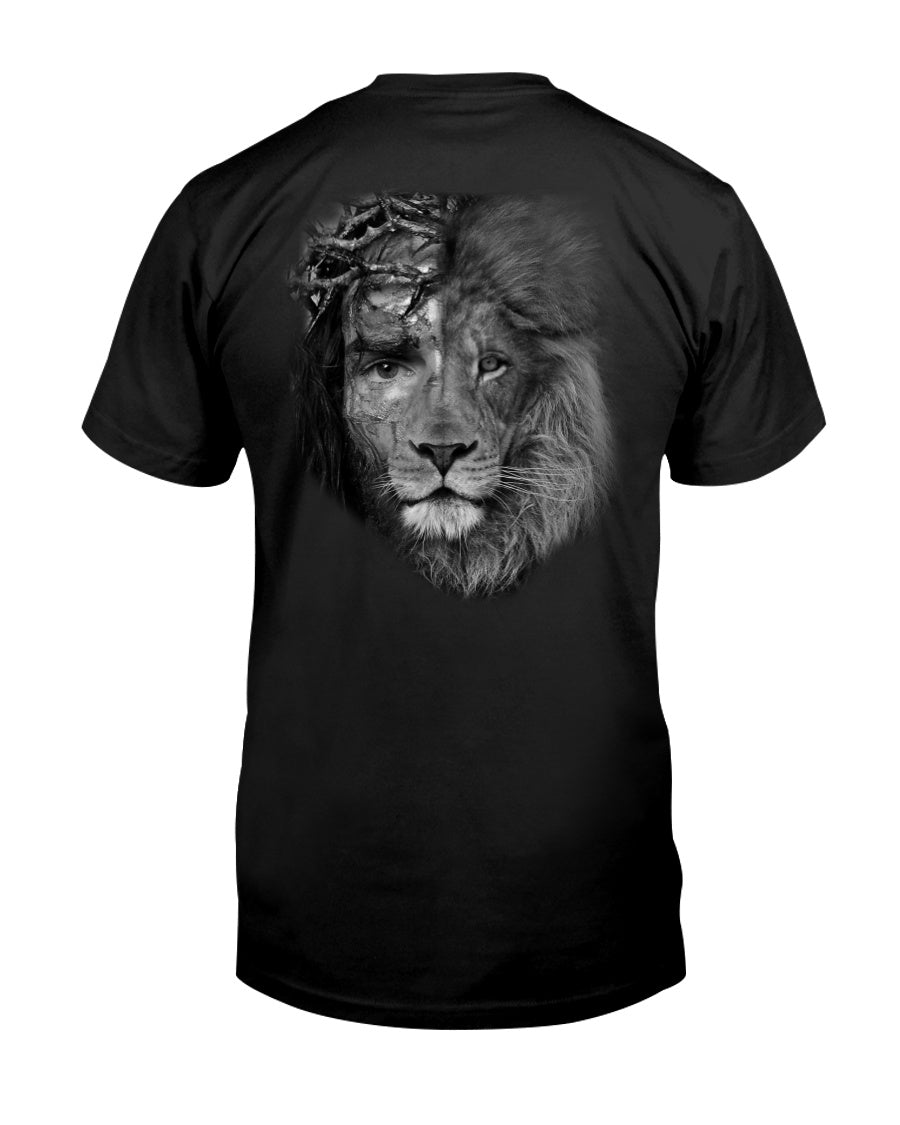 Christian Shirt, Gifts For Christian, The Lion Of Judah Premium T-Shirt