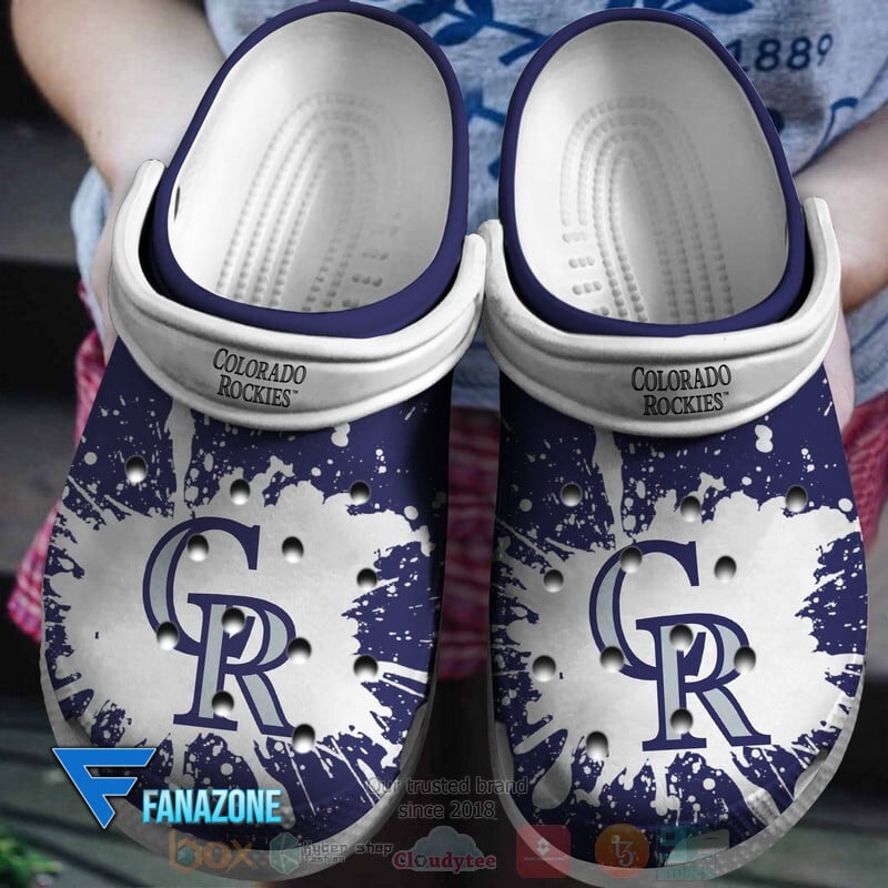 Colorado Rockies MLB Sport Crocs Clogs Crocband Shoes Comfortable For Men Women and Kids 2