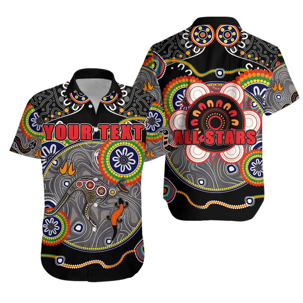 All Stars Hawaiian Shirt Special Indigenous Australia K13