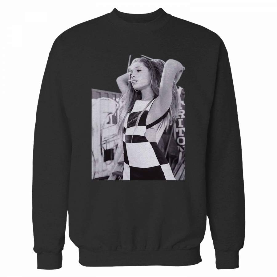 Ariana Grande Camouflage Indie Rocker Hipster Sweatshirt