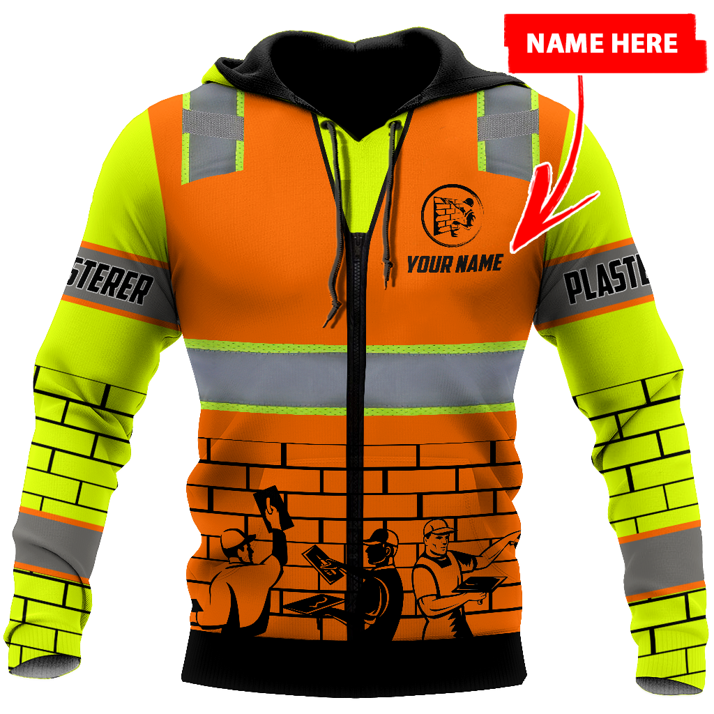Personalized Name Xt Plasterer 3D All Over Printed Clothes Pd06032101