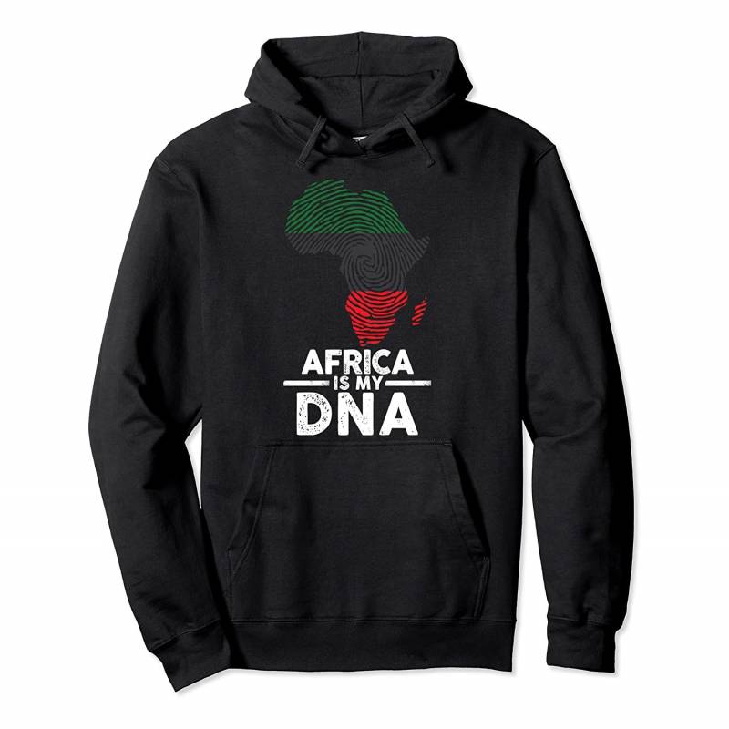 Africa is my DNA Black History Month Awareness Historic Pullover Hoodie