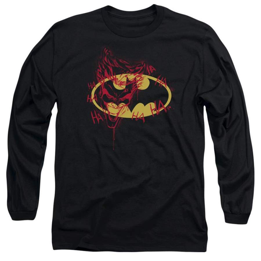 Batman – Joker Graffiti Long Sleeve Adult 18/1