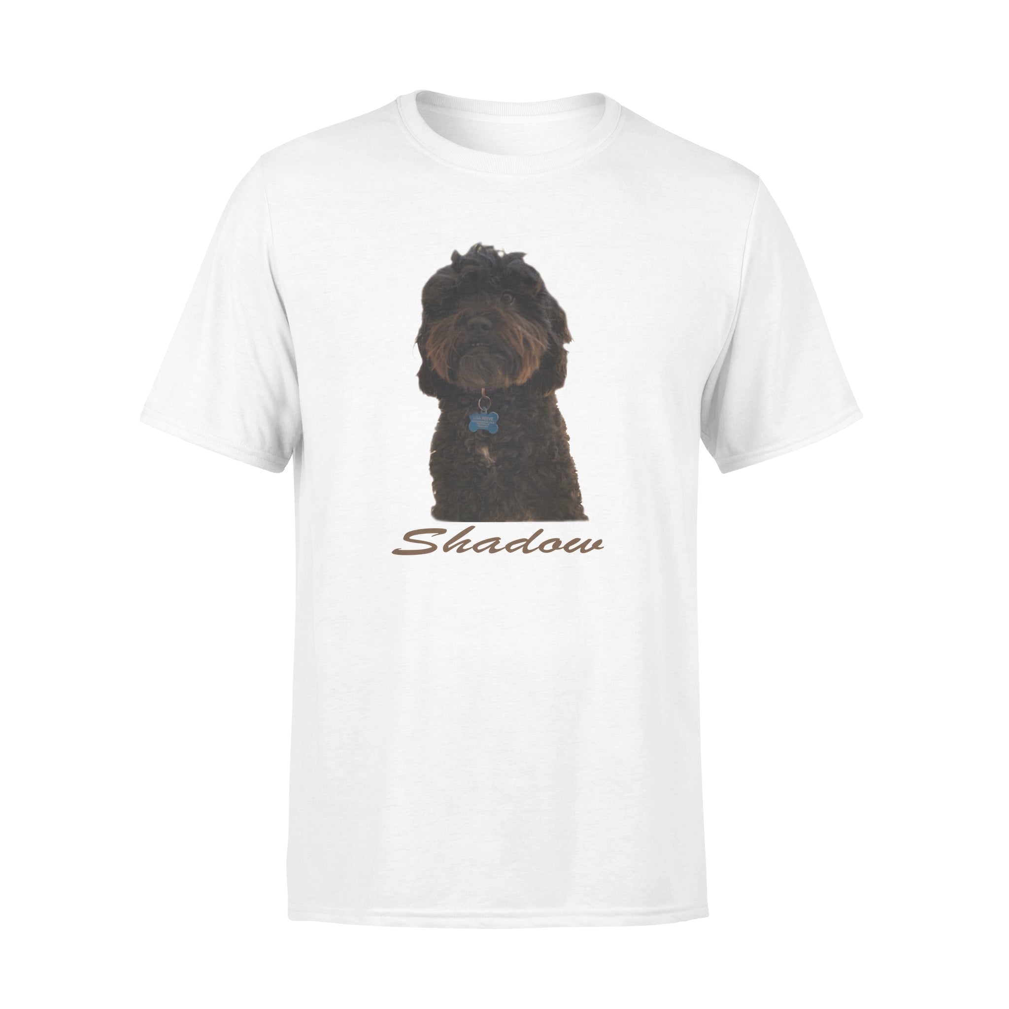 Shadow –  Custom Illustrated Pet Personalized – Premium T- Shirt